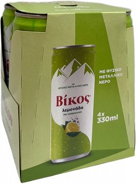 Vikos Lemonade 4X330ml