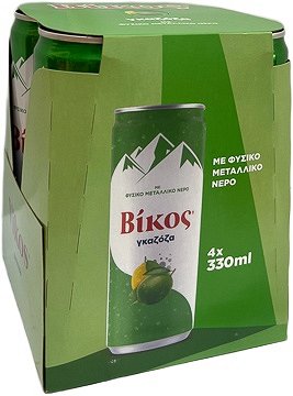 Vikos Gazoza 4X330ml