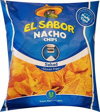 El Sabor Nacho Chips Salted 225g