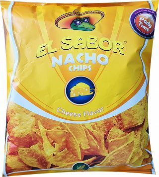 El Sabor Nacho Chips Cheese Flavor 225g