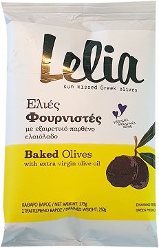Λέλια Ελιές Φουρνιστές 275g