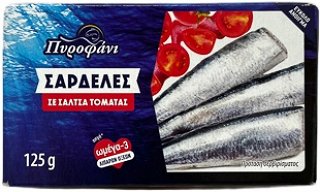 Pyrofani Sardines In Tomato Sauce 125g