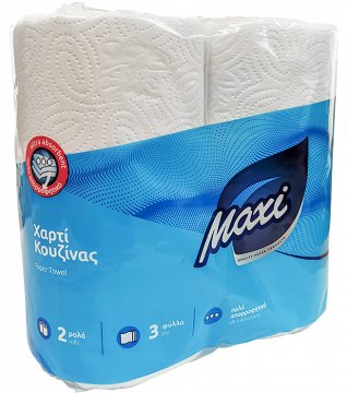 Maxi Kitchen Paper Towel 2Pcs