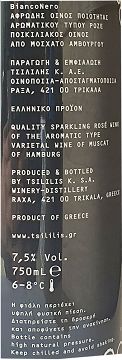 Bianco Nero Pink Moscato 750ml