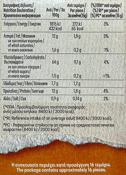 Elite Vita Crispbread With Sesame 240g