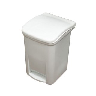 Viomes Plastic Wc Dustbin Square 7,5L Various Colours 1Pc