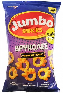 Jumbo Snacks Βρυκολες Ψημένες Στο Φούρνο Χωρίς Γλουτένη 85g