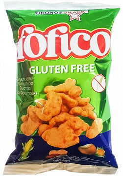 Fofico Corn Snack With Peanut & Hazelnut Gluten Free 100g