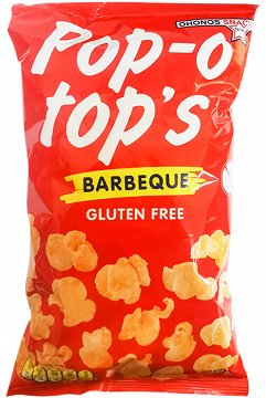 Pop-o Top's Pop Corn Barbeque Gluten Free 85g