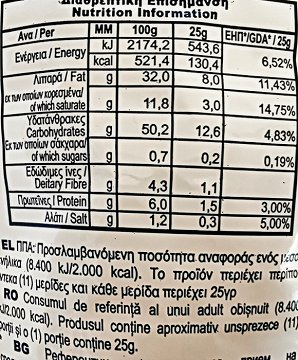 Jumbo Wavy Chips Salted 280g