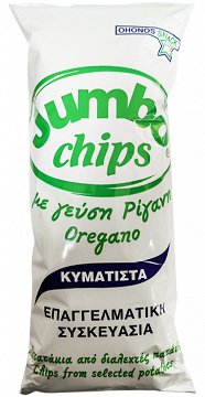 Jumbo Wavy Chips Oregano Flavor 280g