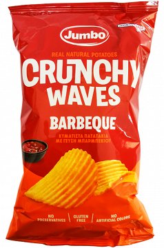 Jumbo Crunchy Waves Barbeque Gluten Free 90g
