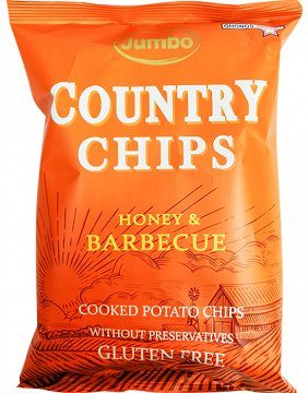 Jumbo Country Chips Μέλι & Μπάρμπεκιου Χωρίς Γλουτένη 150g