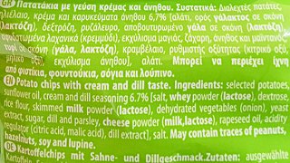 Jumbo Crunchy Chips Sour Cream & Άνηθος Χωρίς Γλουτένη 90g