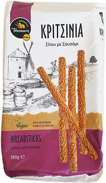 Tsatsakis Breadsticks Wheat With Sesame 180g