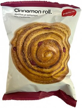 Panini Cinnamon Roll Με Κράνμπερις 80g