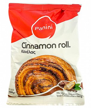 Panini Cinnamon Roll Με Γέμιση Κρέμα Κακάο 100g