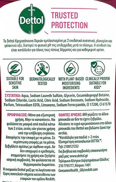 Dettol Energise Wild Berries & Crisp Apple Κρεμοσάπουνο Ανταλλακτικό 750ml