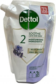Dettol Soothe Lavender & Violet Blossom Hand Soap Refill  500ml
