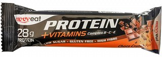 Mooveat Protein+Vitamins Bar Choco Crunch Gluten Free 80g