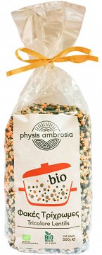 Physis Ambrosia Bio Tricolore Lentils 500g
