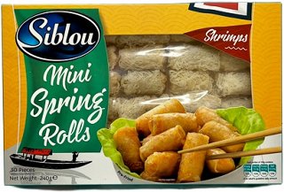 Siblou Mini Spring Rolls Με Γαρίδες 240g