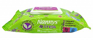 Nannys Baby Wipes Fresh Herbs Vitamin E 20Pcs