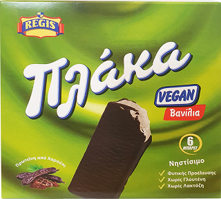 Regis Παγωτό Πλάκα Vegan Βανίλια 6Χ75ml