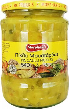 Morphakis Πίκλες Μουστάρδας 540g