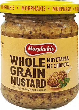 Morphakis Μουστάρδα Με Σπόρους 200g