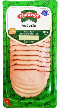 Grigoriou Smoked Pork Loin Slices 150g