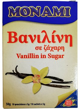 Μοναμί Βανιλίνη Σε Ζάχαρη 10X5g