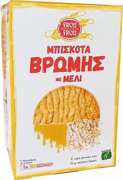 Frou Frou Oat Biscuits With Honey 200g