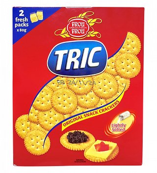 Φρου Φρου Tric Original Αλμυρά Κρακεράκια Ελαφρώς Αλατισμένα 2x80g
