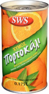 Sws Χυμός Πορτοκάλι 175ml