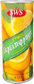 Sws Grapefruit Juice 250ml