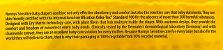 Nannys Sensitive Chamomile 3 Midi 56Pcs