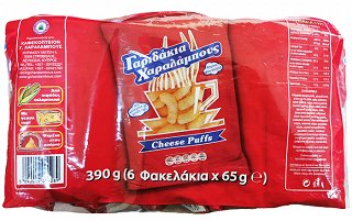 Charalambous Cheese Puffs 6X65g