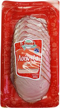 Snack Smoked Pork Loin Slices 300g
