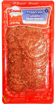 Snack Σαλάμι Πεπερόνι Φέτες 80g
