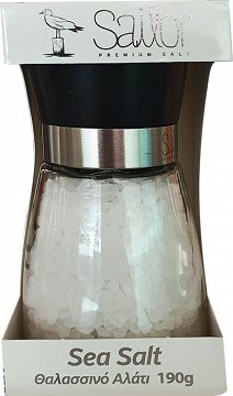 Sailor Premium Θαλασσινό Αλάτι Μύλος 190g