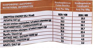 Bakandys Κουλουράκια Βανίλια & Σοκολάτα 300g