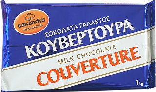 Bakandys Milk Chocolate Couverture 1kg