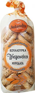 Bakandys Wheat Crisp Rolls With Spices 300g