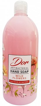 Dor Wild Flowers Κρεμοσάπουνο Αντιβακτηριδιακό 1,100L