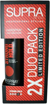 Supra Ansa Hairspray Δυνατό Κράτημα 2x300ml