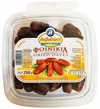 Λειβαδιώτη Φοινίκια Αποξηραμένα 250g