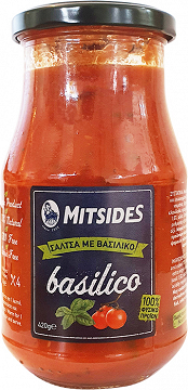 Mitsides Basilico Pasta Sauce 420g