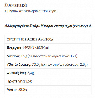 Μιτσίδη Κριθαράκι 500g 2+1 Δωρεάν