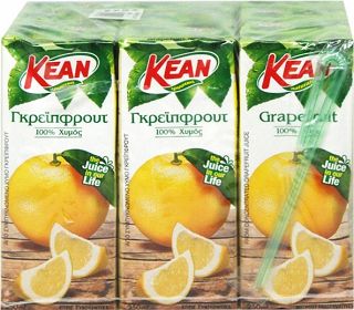Kean Grapefruit Juice 9X250ml